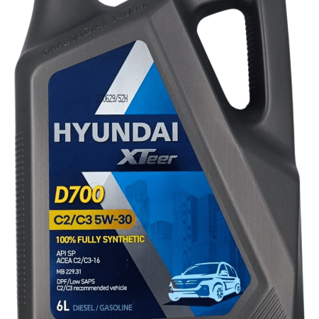 Aceite Motor 5w-30 Hyundai 6 lts